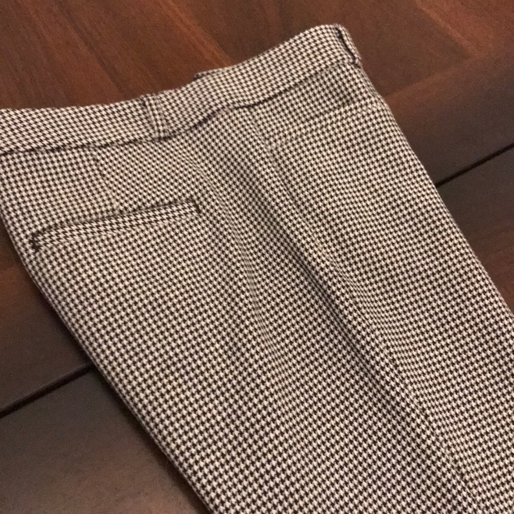 Banana Republic Sloan Houndstooth trousers size 4